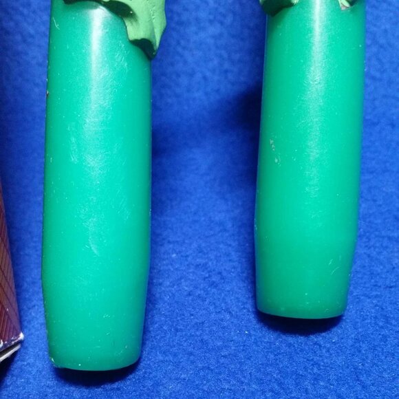 Vintage Avon 1987 Christmas Cardinal 10" Taper Candles Collectibles Set of 2 - Picture 8 of 10